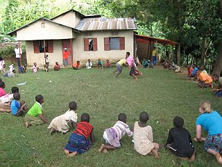 Ein Waisenhaus entsteht